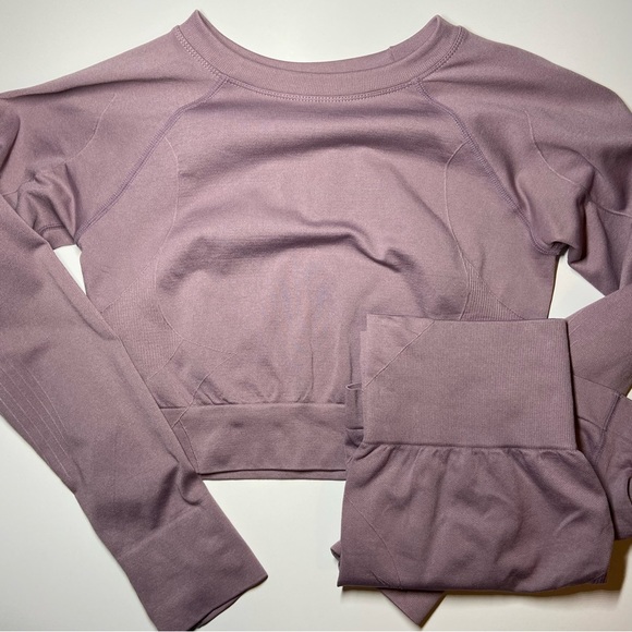 SHEIN Women’s Workout Set - Plum - M - Picture 1 of 4